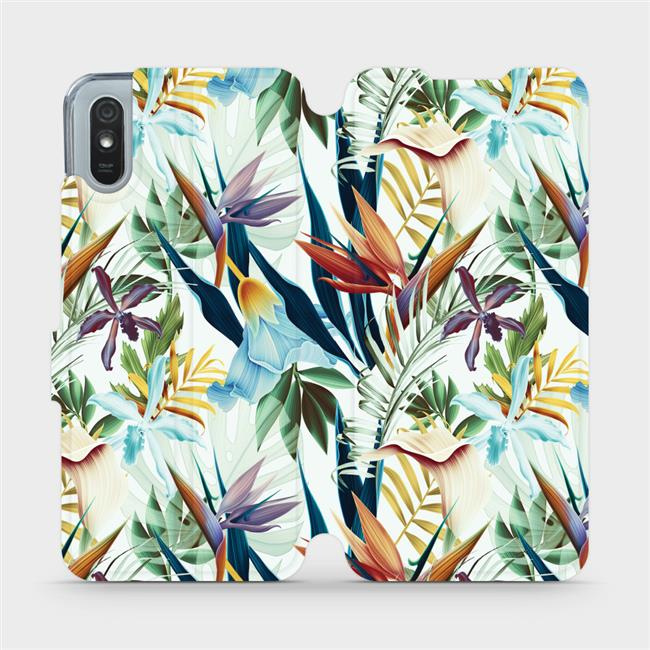 Flipové pouzdro Mobiwear - Xiaomi Redmi 9A / 9AT - M071P Flóra