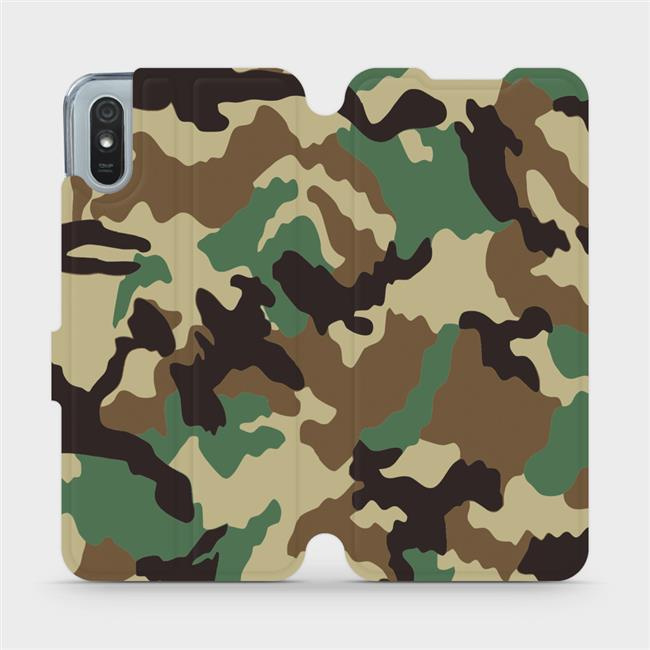 Flipové pouzdro Mobiwear - Xiaomi Redmi 9A / 9AT - V111P Maskáče