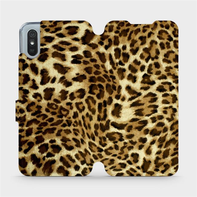 Flipové pouzdro Mobiwear - Xiaomi Redmi 9A / 9AT - VA33P Leopardí vzor