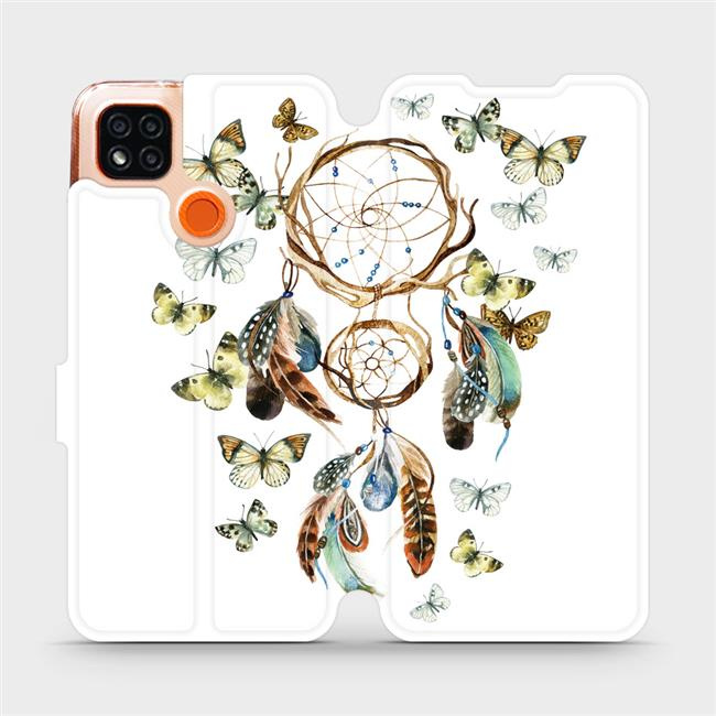Flipové pouzdro Mobiwear - Xiaomi Redmi 9C - M001P Lapač a motýlci