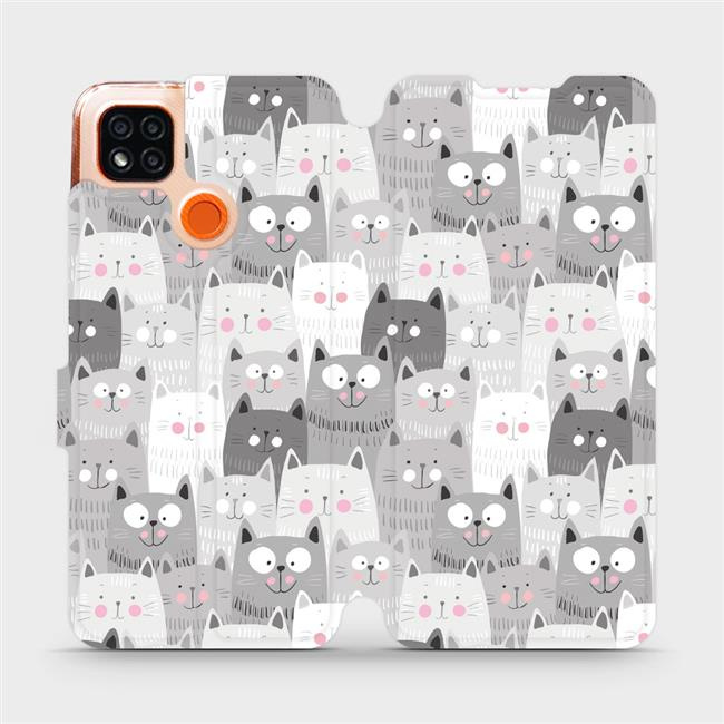 Flipové pouzdro Mobiwear - Xiaomi Redmi 9C - M099P Kočičky