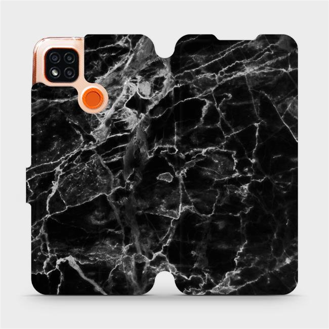 Flipové pouzdro Mobiwear - Xiaomi Redmi 9C - V056P Černý mramor