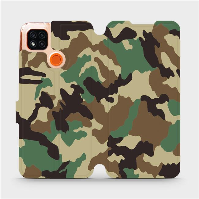 Flipové pouzdro Mobiwear - Xiaomi Redmi 9C - V111P Maskáče