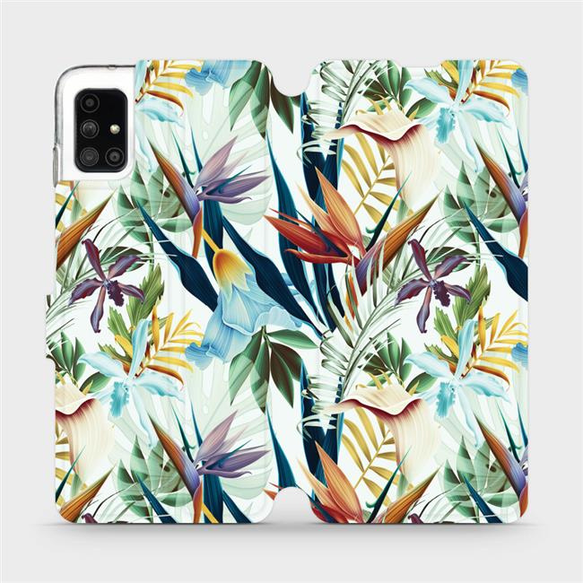 Flipové pouzdro Mobiwear - Samsung Galaxy M51 - M071P Flóra