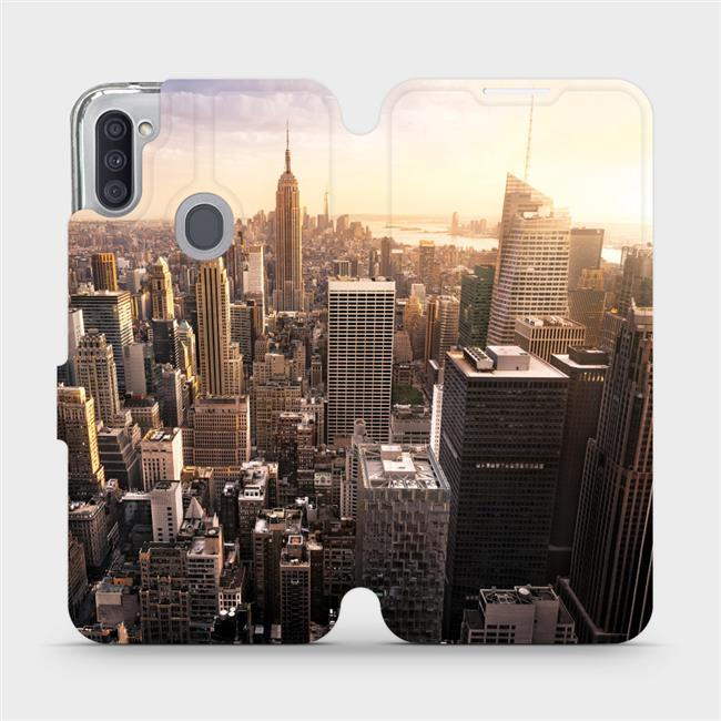 Flipové pouzdro Mobiwear - Samsung Galaxy M11 - M138P New York