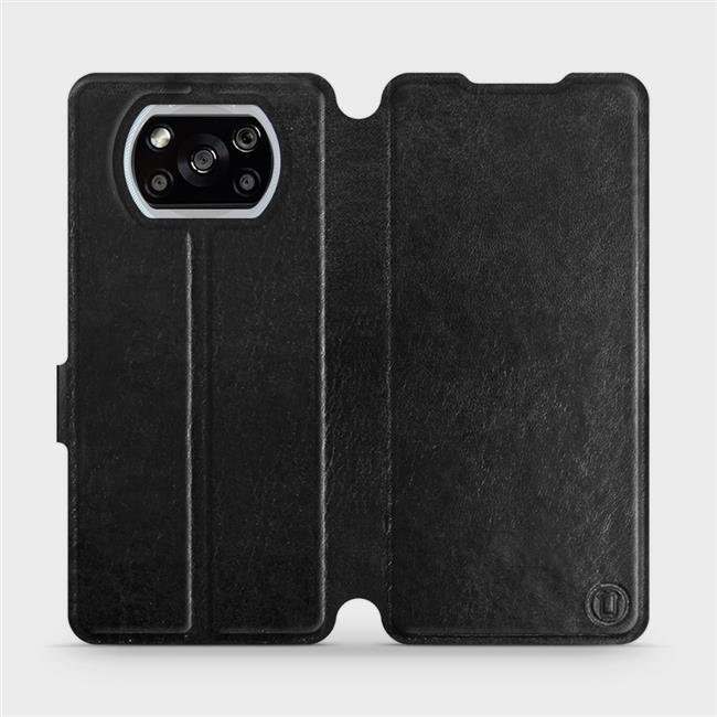 Flipové pouzdro Mobiwear - Xiaomi POCO X3 NFC - Černé a šedé