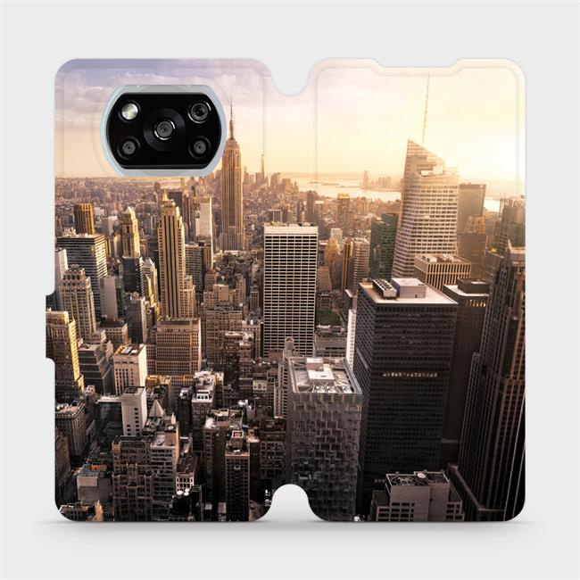 Flipové pouzdro Mobiwear - Xiaomi POCO X3 NFC - M138P New York
