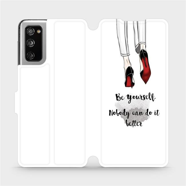 Flipové pouzdro Mobiwear - Samsung Galaxy S20 FE - M046P Be yourself