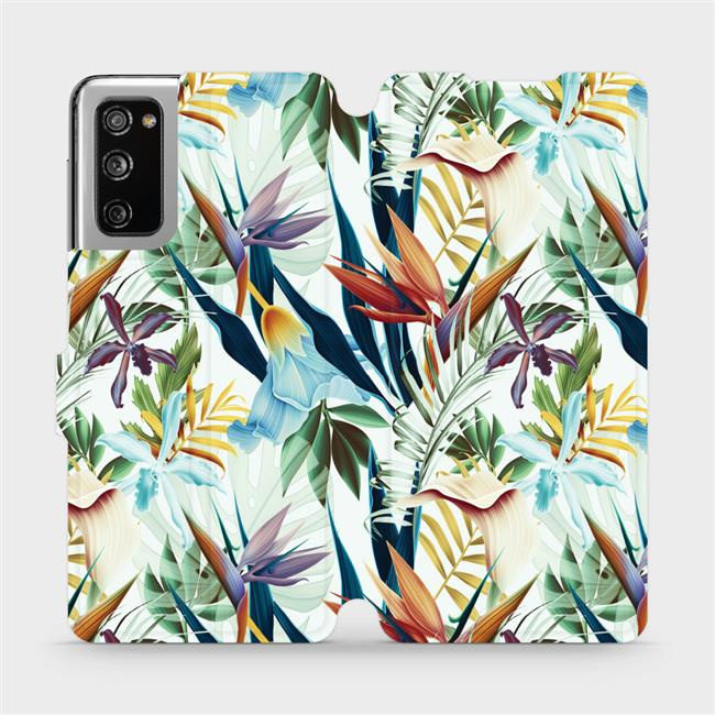 Flipové pouzdro Mobiwear - Samsung Galaxy S20 FE - M071P Flóra