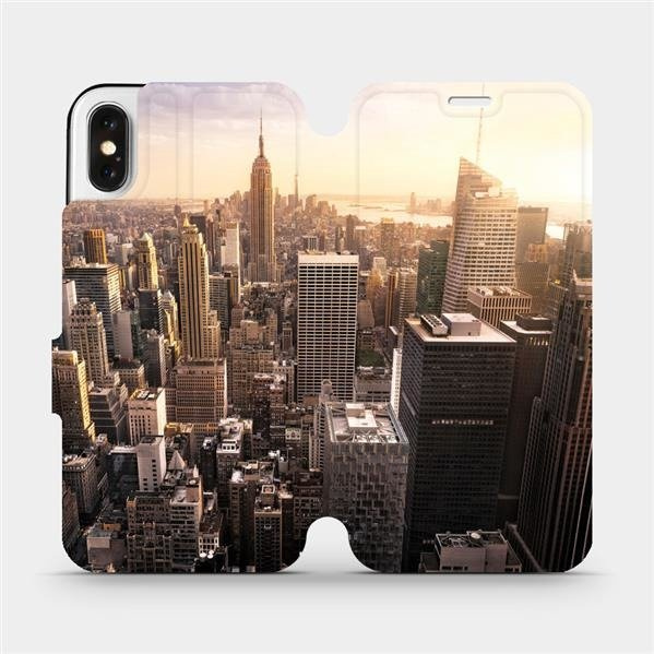 Flipové pouzdro Mobiwear - Apple iPhone X - M138P New York