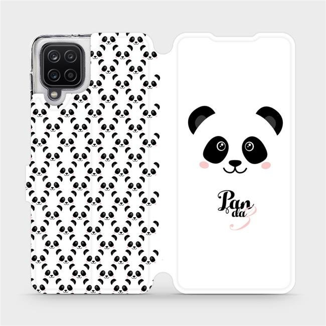 Flipové pouzdro Mobiwear - Samsung Galaxy A12 - M030P Panda Amálka