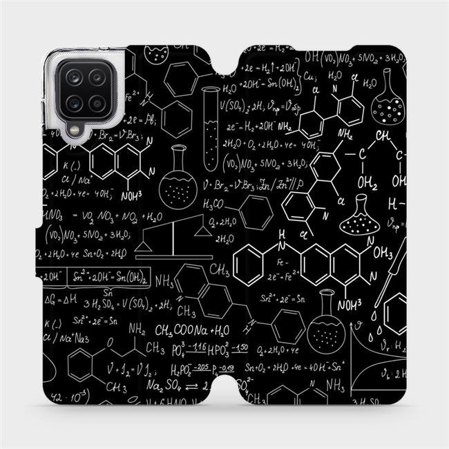 Flipové pouzdro Mobiwear - Samsung Galaxy A12 - V060P Vzorečky