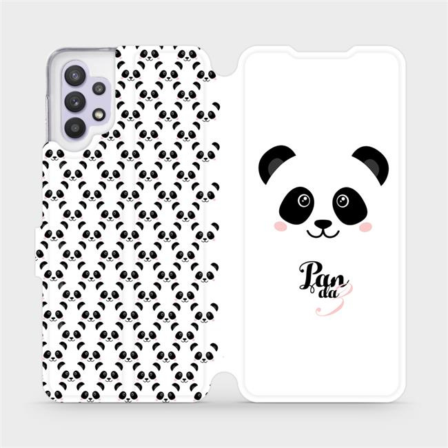 Flipové pouzdro Mobiwear - Samsung Galaxy A32 5G - M030P Panda Amálka