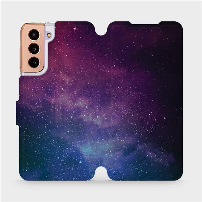 Flipové pouzdro Mobiwear - Samsung Galaxy S21 5G - V147P Mlhovina