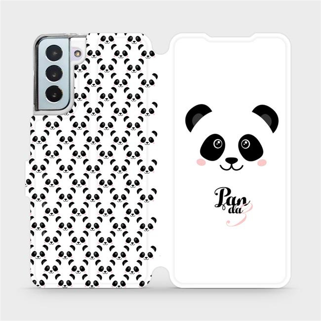 Flipové pouzdro Mobiwear - Samsung Galaxy S21 Plus 5G - M030P Panda Amálka