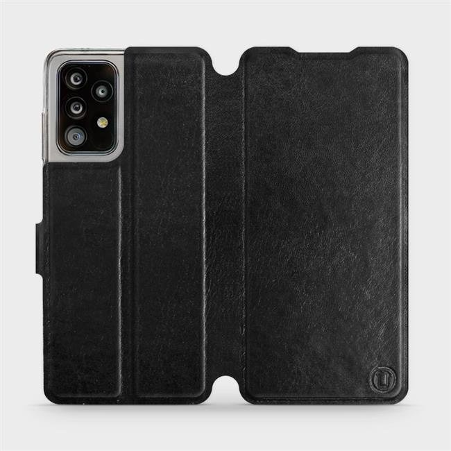 Flipové pouzdro Mobiwear - Samsung Galaxy A52 5G / A52s 5G - Černé a šedé