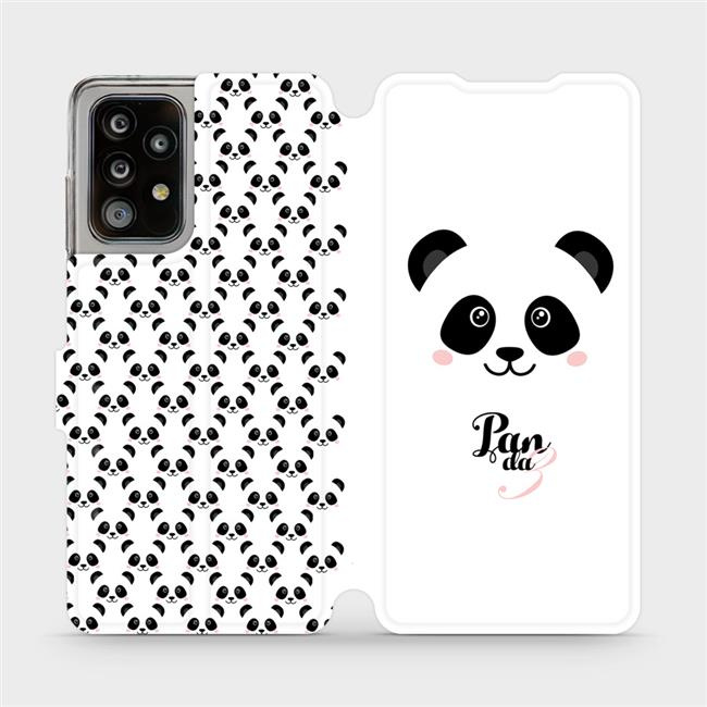Flipové pouzdro Mobiwear - Samsung Galaxy A52 5G / A52s 5G - M030P Panda Amálka