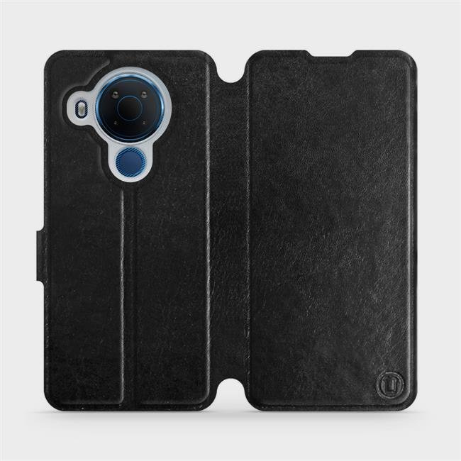 Flipové pouzdro Mobiwear - Nokia 5.4 - Černé a šedé