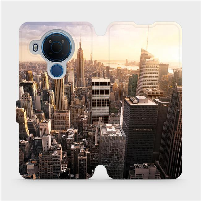 Flipové pouzdro Mobiwear - Nokia 5.4 - M138P New York