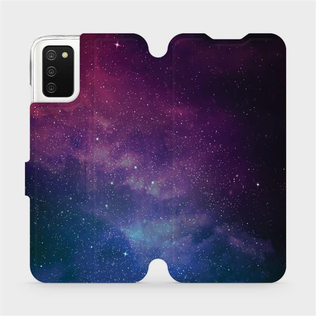 Flipové pouzdro Mobiwear - Samsung Galaxy A02s - V147P Mlhovina