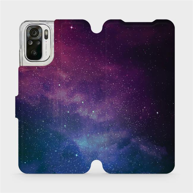 Flipové pouzdro Mobiwear - Xiaomi Redmi Note 10 - V147P Mlhovina