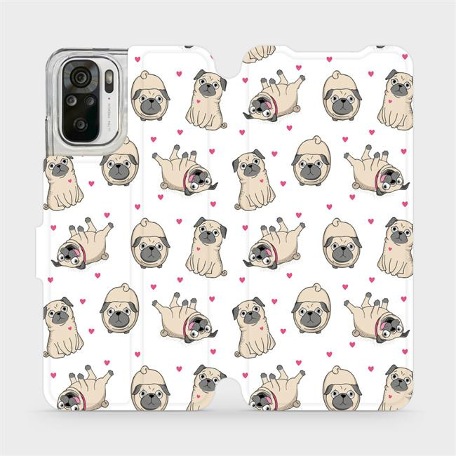 Flipové pouzdro Mobiwear - Xiaomi Redmi Note 10S - M097P Mopsíci