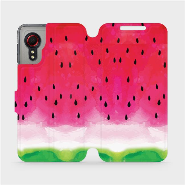 Flipové pouzdro Mobiwear - Samsung Galaxy Xcover 5 - V086S Melounek