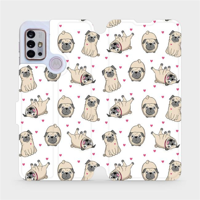Flipové pouzdro Mobiwear - Motorola Moto G10 - M097P Mopsíci