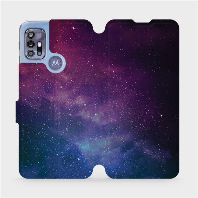 Flipové pouzdro Mobiwear - Motorola Moto G30 - V147P Mlhovina