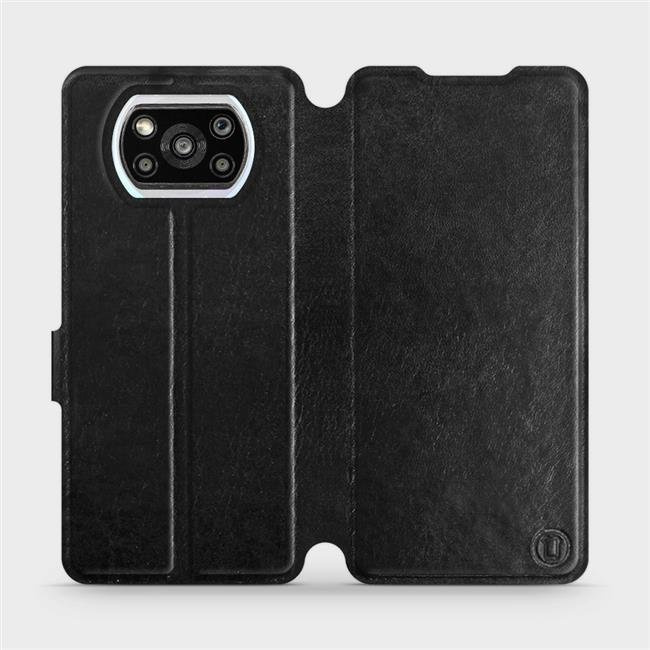 Flipové pouzdro Mobiwear - Xiaomi Poco X3 Pro - Černé a šedé