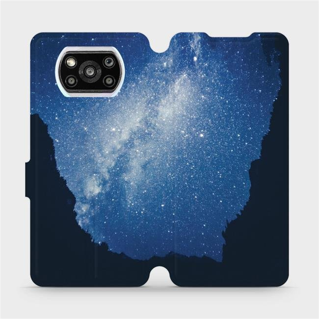 Flipové pouzdro Mobiwear - Xiaomi Poco X3 Pro - M146P Galaxie