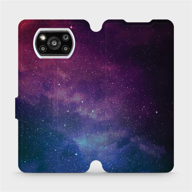 Flipové pouzdro Mobiwear - Xiaomi Poco X3 Pro - V147P Mlhovina