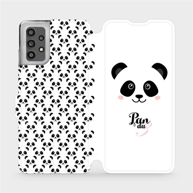Flipové pouzdro Mobiwear - Samsung Galaxy A32 LTE - M030P Panda Amálka