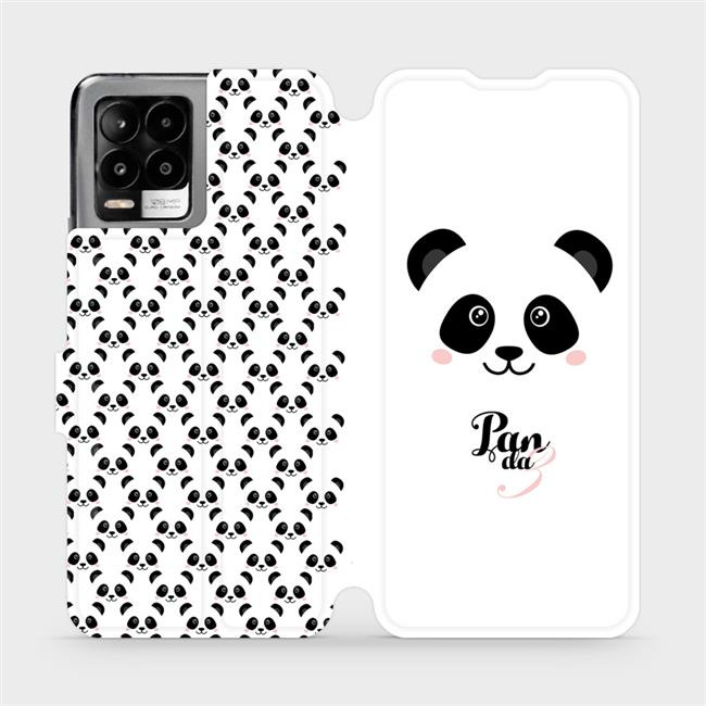 Flipové pouzdro Mobiwear - Realme 8 - M030P Panda Amálka