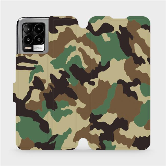 Flipové pouzdro Mobiwear - Realme 8 - V111P Maskáče