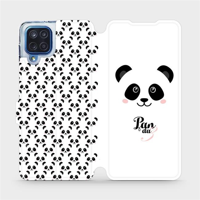 Flipové pouzdro Mobiwear - Samsung Galaxy M12 - M030P Panda Amálka