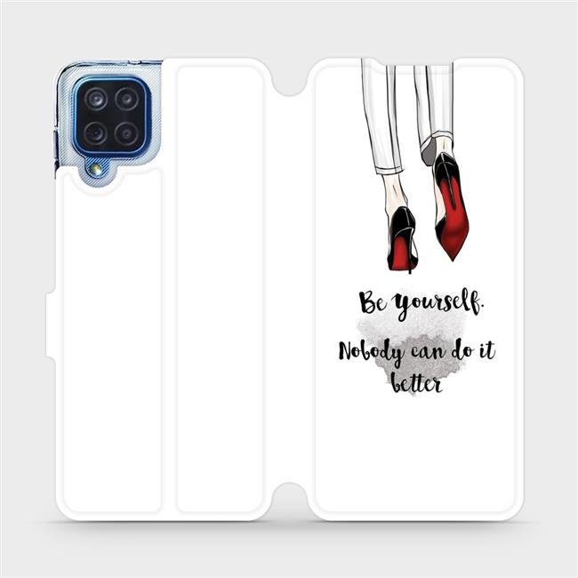 Flipové pouzdro Mobiwear - Samsung Galaxy M12 - M046P Be yourself