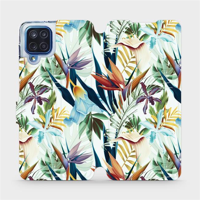 Flipové pouzdro Mobiwear - Samsung Galaxy M12 - M071P Flóra