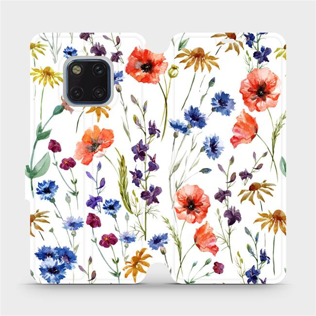 Flipové pouzdro Mobiwear - Huawei Mate 20 Pro - MP04S Luční kvítí