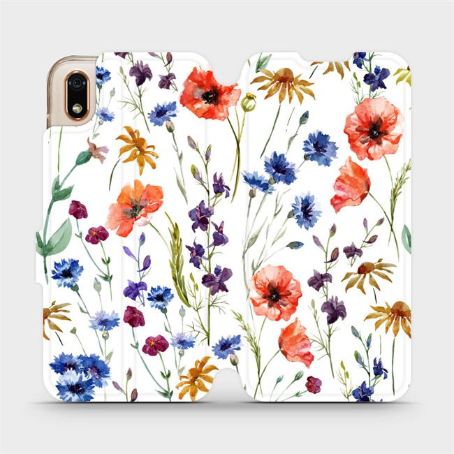 Flipové pouzdro Mobiwear - Huawei Y5 2019 / Honor 8S - MP04S Luční kvítí