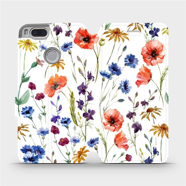 Flipové pouzdro Mobiwear - Xiaomi Mi A1 - MP04S Luční kvítí
