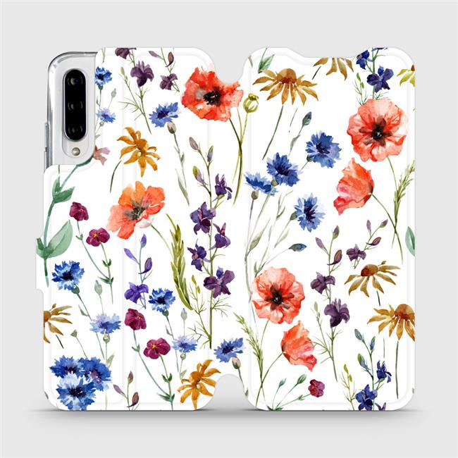 Flipové pouzdro Mobiwear - Xiaomi Mi A3 - MP04S Luční kvítí