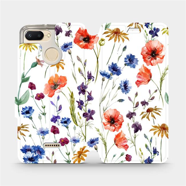 Flipové pouzdro Mobiwear - Xiaomi Redmi 6 - MP04S Luční kvítí