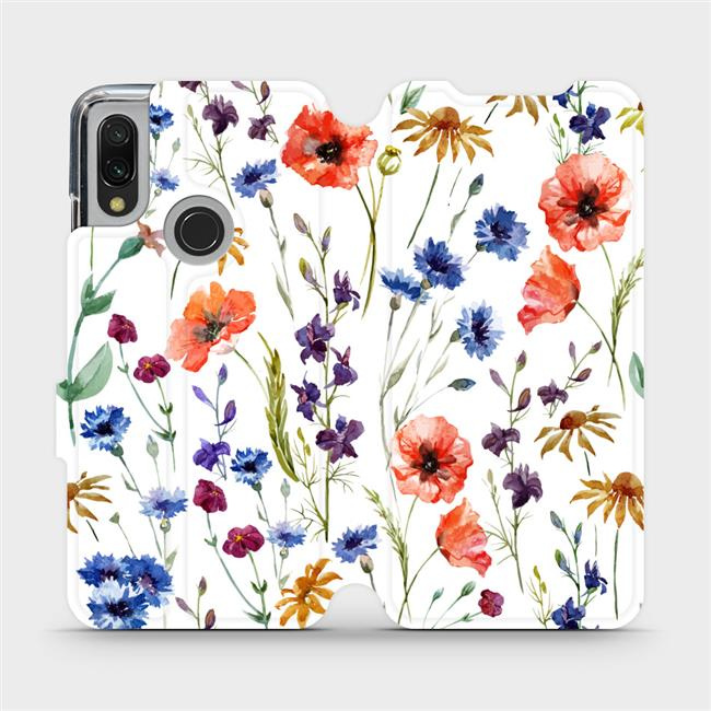 Flipové pouzdro Mobiwear - Xiaomi Redmi 7 - MP04S Luční kvítí