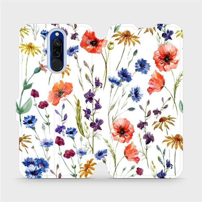 Flipové pouzdro Mobiwear - Xiaomi Redmi 8 - MP04S Luční kvítí