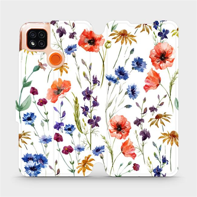 Flipové pouzdro Mobiwear - Xiaomi Redmi 9C - MP04S Luční kvítí
