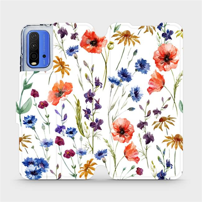 Flipové pouzdro Mobiwear - Xiaomi Redmi 9T - MP04S Luční kvítí