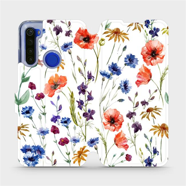 Flipové pouzdro Mobiwear - Xiaomi Redmi Note 8T - MP04S Luční kvítí