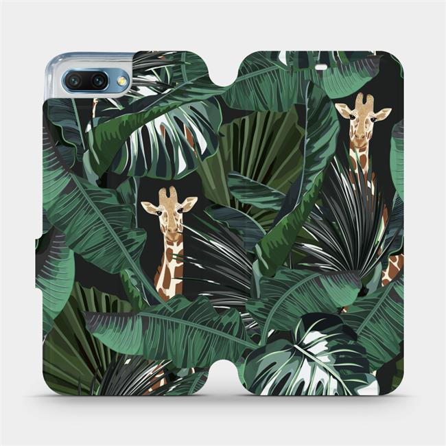 Flipové pouzdro Mobiwear - Honor 10 - VP06P Žirafky
