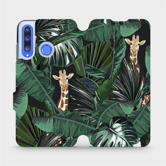 Flipové pouzdro Mobiwear - Honor 20 Lite - VP06P Žirafky